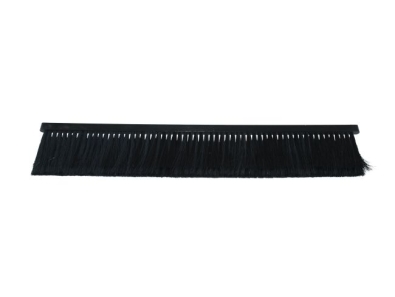 Kehrleistensatz Nylon 0,15 glatt schwarz
